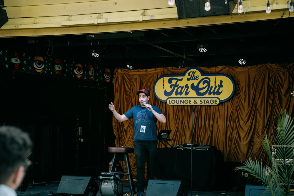 Danny Jolles on stage