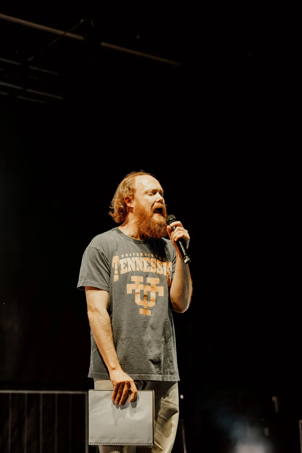 William Montgomery performing